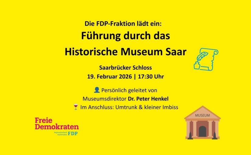 FDP-Fraktion lädt zur Führung durch das Historische Museum ein